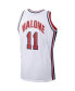 Фото #4 товара Men's Karl Malone White USA Basketball Authentic 1992 Jersey