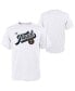 ფოტო #1 პროდუქტის Big Boys and Girls White Denver Nuggets 2023 NBA Western Conference Champs Locker Room T-shirt