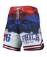 ფოტო #4 პროდუქტის Men's Philadelphia 76ers Americana Dip-Dye Shorts