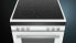Siemens iQ300 HK9R3A220 - Freestanding cooker - White - Rotary,Touch - Front - 1.2 m - Electronic