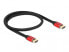 Фото #4 товара Delock 85772 - 0.5 m - HDMI Type A (Standard) - HDMI Type A (Standard) - 3D - 48 Gbit/s - Black - Red
