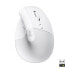 Фото #1 товара Logitech Lift Ergonomic Vertical Wireless Mouse, Bluetooth oder Logi Bolt USB-Empfnger, Silent Off-White