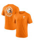 Фото #2 товара Men's Heather Tennessee Orange Tennessee Volunteers Old-School Bold Tri-Blend T-shirt