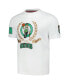 Фото #3 товара Men's and Women's White Boston Celtics Heritage Crest T-shirt