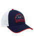 Фото #3 товара Branded Men's Navy/White Washington Capitals Fundamental Adjustable Hat