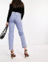 Фото #6 товара & Other Stories stretch tapered leg jeans in Vanity Blue - EXCLUSIVE