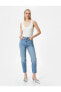 Yüksek Bel Mom Fit Kot Pantolon Tencel™ Kumaş Karışımlı - Mom Jean