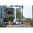 Elho Vibia Campana Terrasse 80 Blumenkasten Braun L 77 x B 35 x H 33 cm Auenbereich 100 % recycelt