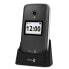 Фото #10 товара Мобильный телефон Doro Clamshell 2424 - 6.1 см (2.4") - 3 МП - Bluetooth - 800 мАч - серый, серебристый