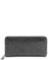 Фото #1 товара Frye Melissa Zip Leather Wallet Women's Grey