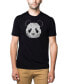 ფოტო #1 პროდუქტის Mens Premium Blend Word Art T-Shirt - Panda Head