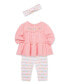 ფოტო #3 პროდუქტის Baby Girls Garland Tunic Set with Headband