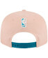 Фото #5 товара Men's Pink Brooklyn Nets Sky Aqua Undervisor 9FIFTY Snapback Hat