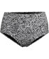 Фото #1 товара Women's Tummy Control High Waisted Bikini Swim Bottoms Print