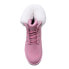 Фото #14 товара Lugz Clove Fur WCLOVFD-6556 Womens Pink Nubuck Ankle & Booties Boots