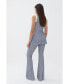 Women's Striped Flared Pants