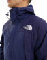 The North Face Mountain Ripstop jacket in navy