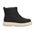 Фото #1 товара TOMS Mallow Puffer Black Repreve Matte Woven Pull On Womens Black Casual Boots