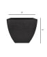 Фото #2 товара Modern Planter Short Square Espresso 20in x 16in