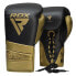 Фото #1 товара Перчатки боксерские RDX SPORTS Mark Pro Training Tri Lira 1 - Золотые