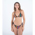 HURLEY Chevron Shoulder Strap Bikini Top