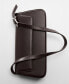 Фото #10 товара Women's Patent Leather Effect Flap Bag