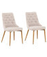 Фото #2 товара Jacobsen Upholstered Mid Century Side Chairs, Set of 2