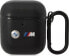 Фото #6 товара BMW BMW BMA222PVTK AirPods 1/2 cover czarny/black Leather Curved Line