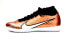 Nike Zoom Superfly 9 Academy Indoor Soccer Shoes - Metallic Copper (size 7)