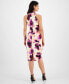 Harland Floral-Print Midi Dress Purple Flower Bomb, XS - фото #4