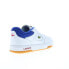 Фото #8 товара Lacoste Lineset 124 1 SMA Mens White Leather Lifestyle Sneakers Shoes
