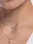 Фото #2 товара Thomas Sabo KE2069-051-14-L38V Silver necklace cross pavé