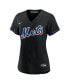 Фото #3 товара Women's Black New York Mets 2022 Alternate Replica Team Jersey