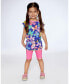 ფოტო #2 პროდუქტის Girl Tunic Printed Colorful Butterflies - Child