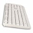 Фото #4 товара Клавиатура NGS NGS-KEYBOARD-0284 Белый Испанская Qwerty QWERTY