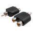 EUROCONNEX 1107 RCA Male To Female Connector