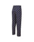 Фото #2 товара Men's Navy Denver Nuggets Gauge Allover Print Pants