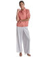 ფოტო #1 პროდუქტის Women's Roll-Tab Button-Front Crinkle Jacket