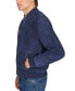 ფოტო #3 პროდუქტის Men's Suede Varsity Jacket