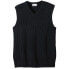 ფოტო #1 პროდუქტის Big & Tall Shaker Knit V-Neck Sweater Vest