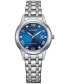 ფოტო #1 პროდუქტის Eco-Drive Women's Classic Stainless Steel Bracelet Watch 29mm