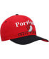 Фото #4 товара Men's Red, Black Portland Trail Blazers Super Hitch Adjustable Hat