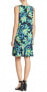 Фото #3 товара Karen Kane 156415 Women's V-Neck Flounce Ruffle Hem Print Dress Sz. Large