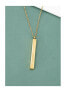 Фото #3 товара Starfish Project give Justice Gold Bar Necklace