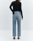 ფოტო #2 პროდუქტის Women's Forward Seams Straight Jeans