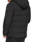 Фото #2 товара Men's Chevron Stretch Jacket With Sherpa Lined Hood