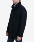 Men's Wool-Blend Layered Car Coat, Created for Macy's