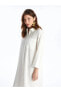 Фото #2 товара LCWAIKIKI Classic Düz Oversize Kadın Gömlek Elbise