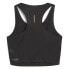 Puma Run Ultraspun Scoop Neck Crop Top Womens Black Casual Tops 52506090