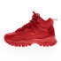 Фото #5 товара Fila Ray Tracer Trail 2 Mid 5RM01326-600 Womens Red Lifestyle Sneakers Shoes 7